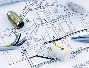 Plan électrique architectural